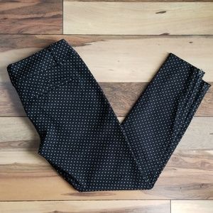 Ann Taylor Loft polka dot pants